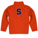 Syracuse Orange Vive La Fete Game Day Solid Orange Quarter Zip Pullover Sleeves - Vive La Fête - Online Apparel Store