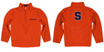 Syracuse Orange Vive La Fete Game Day Solid Orange Quarter Zip Pullover Sleeves - Vive La Fête - Online Apparel Store