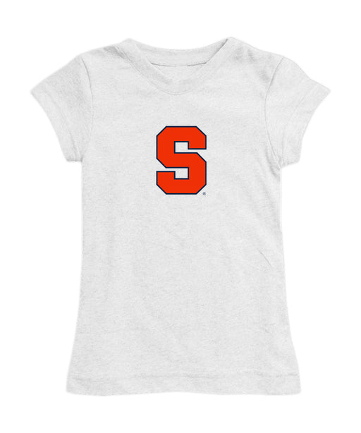 Syracuse Orange Girl´s Fitted Cotton T-shirt White
