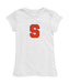 Syracuse Orange Girl´s Fitted Cotton T-shirt White
