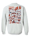 Syracuse Hand Sketched Artwork Crewneck Sweatshirt for Women - Vive La Fête - Online Apparel Store