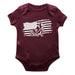 Texas A&M Aggies Vive La Fete Infant Game Day Maroon Short Sleeve Bodysuit
