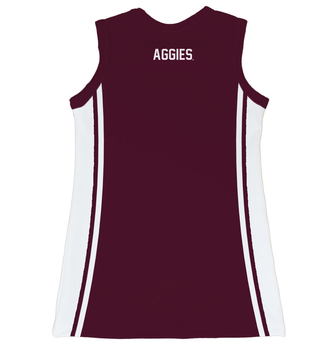 Texas A&M Aggies Sleeveless Cheerleader A Line Dress Maroon - Vive La Fête - Online Apparel Store