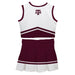 Texas A&M Aggies Vive La Fete Game Day White and Maroon Sleeveless Chearleader Set - Vive La Fête - Online Apparel Store