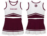 Texas A&M Aggies Vive La Fete Game Day White and Maroon Sleeveless Chearleader Set - Vive La Fête - Online Apparel Store