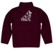 Texas A&M Aggies Vive La Fete Game Day Solid Aggie Maroon Quarter Zip Pullover Sleeves - Vive La Fête - Online Apparel Store