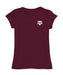 Texas A&M Aggies Hand Sketched Vive La Fete Impressions Artwork Maroon Girls Cotton Short Sleeve Tee