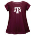 Texas A&M Aggies Short Sleeve Youth Cotton Top Maroon