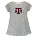Texas A&M Aggies Short Sleeve Youth Cotton Top Grey