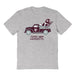 Texas A&M Aggies Hand Sketched Vive La Fete Impressions Truck Kids Grey Cotton T-shirt