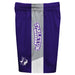 Tarleton State Texans Vive La Fete Game Day Purple Stripes Boys Solid Gray Athletic Mesh Short - Vive La Fête - Online Apparel Store
