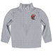 Tampa Spartans Embroidered Gray Stripes Quarter Zip Pullover