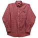 Tampa Spartans Embroidered Red Cardinal Gingham Long Sleeve Button Down