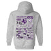 TCU Horned Frogs Hand Sketched Vive La Fete Impressions Artwork Purple Cotton Fleece Long Sleeve Hoodie - Vive La Fête - Online Apparel Store