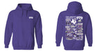 TCU Horned Frogs Hand Sketched Vive La Fete Impressions Artwork Purple Cotton Fleece Long Sleeve Hoodie - Vive La Fête - Online Apparel Store