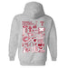 Temple University Owls TU Hand Sketched Vive La Fete Impressions Artwork Cotton Fleece Long Sleeve Hoodie - Vive La Fête - Online Apparel Store