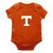 Tennessee Vols Cotton Short Sleeve Bodysuit Orange