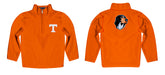 Tennessee Vols Vive La Fete Game Day Solid Orange Quarter Zip Pullover Sleeves - Vive La Fête - Online Apparel Store