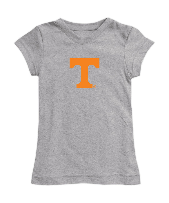 Tennessee Vols Girl´s Fitted Cotton T-shirt Grey
