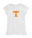 Tennessee Vols Girl´s Fitted Cotton T-shirt White