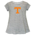 Tennessee Vols Short Sleeve Youth Cotton Top Grey