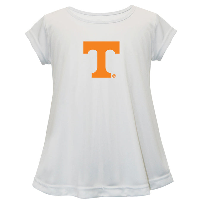 Tennessee Vols Short Sleeve Youth Cotton Top White