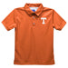 Tennessee Vols Embroidered Orange Short Sleeve Polo Box Shirt