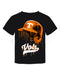 Tennessee Vols Original Dripping Baseball Helmet Black T-Shirt Cotton by Vive La Fete