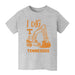 Tennessee Vols Vive La Fete Excavator Heather Grey Cotton Short Sleeve Tee