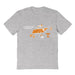 Tennessee Vols Hand Sketched Vive La Fete Impressions Icones Kids Grey T-shirt