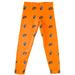 Texas at El Paso Miners Vive La Fete Girls Game Day All Over Two Logos Elastic Waist Classic Play Orange Leggings Tights
