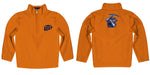 Texas at El Paso Miners Vive La Fete Game Day Solid Orange Quarter Zip Pullover Sleeves - Vive La Fête - Online Apparel Store