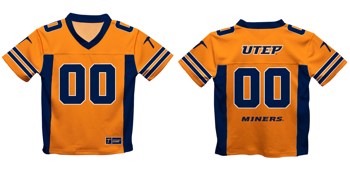 Texas at El Paso Miners Vive La Fete Game Day Orange Boys Fashion Football T-Shirt - Vive La Fête - Online Apparel Store