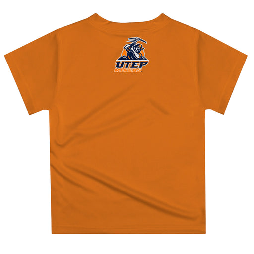 Texas at El Paso Miners Vive La Fete Excavator Boys Game Day Orange Short Sleeve Tee - Vive La Fête - Online Apparel Store