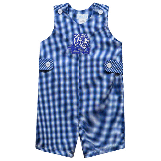 Tennessee State Tigers Embroidered Royal Gingham Boys Jon Jon