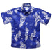 Tennessee State Tigers Royal Hawaiian Short Sleeve Button Down Shirt