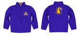 Tennessee Tech Golden Eagles TTU Vive La Fete Game Day Solid Purple Quarter Zip Pullover Sleeves - Vive La Fête - Online Apparel Store