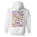 Tennessee Tech Golden Eagles TTU Hand Sketched Vive La Fete Impressions Artwork Purple Cotton Fleece Long Sleeve Hoodie - Vive La Fête - Online Apparel Store