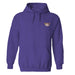 Tennessee Tech Golden Eagles TTU Hand Sketched Vive La Fete Impressions Artwork Purple Cotton Fleece Long Sleeve Hoodie