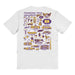 Tennessee Tech Golden Eagles TTU Vive La Fete Impressions Artwork Purple Womens Cotton Tshirt - Vive La Fête - Online Apparel Store