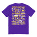 Tennessee Tech Golden Eagles TTU Vive La Fete Impressions Artwork Purple Womens Cotton Tshirt - Vive La Fête - Online Apparel Store