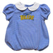 University of Toledo Rockets Embroidered Royal Gingham Baby Bubble Short Sleeve