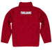 Troy Trojans Vive La Fete Game Day Solid Maroon Quarter Zip Pullover Sleeves - Vive La Fête - Online Apparel Store