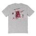 Troy Trojans Hand Sketched Vive La Fete Impressions Icones Kids Grey T-shirt
