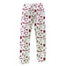 Troy Trojans Repeat Print Hand Sketched Vive La Fete Impressions Artwork Womens  White  Lounge Pants