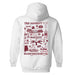 Troy Trojans Hand Sketched Artwork Cotton Fleece Women Hoodie - Vive La Fête - Online Apparel Store