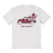 Troy Trojans Hand Sketched Vive La Fete Impressions Truck White T-shirt for Women