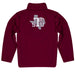 Texas Southern University Tigers Vive La Fete Game Day Solid Maroon Quarter Zip Pullover Sleeves - Vive La Fête - Online Apparel Store