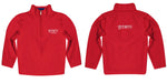 Texas State Technical College Vive La Fete Game Day Solid Red Quarter Zip Pullover Sleeves - Vive La Fête - Online Apparel Store