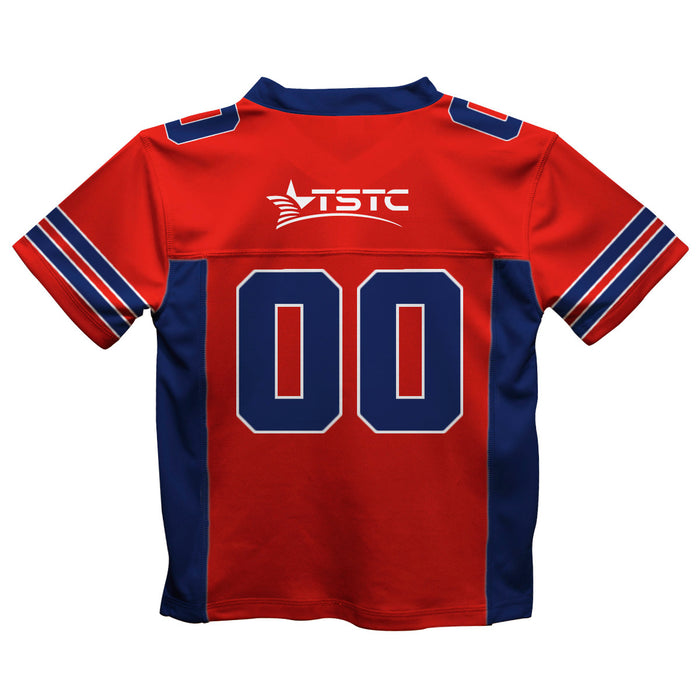 Texas State Technical College Vive La Fete Game Day Blue Boys Fashion Football T-Shirt - Vive La Fête - Online Apparel Store